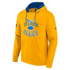 St. Louis Blues - Fanatics Special Edition 2.0 Team Logo Pullover Hoodie Gold