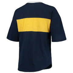 Milwaukee Brewers Touch Women's Lead Off Notch Neck T-Shirt Clearance