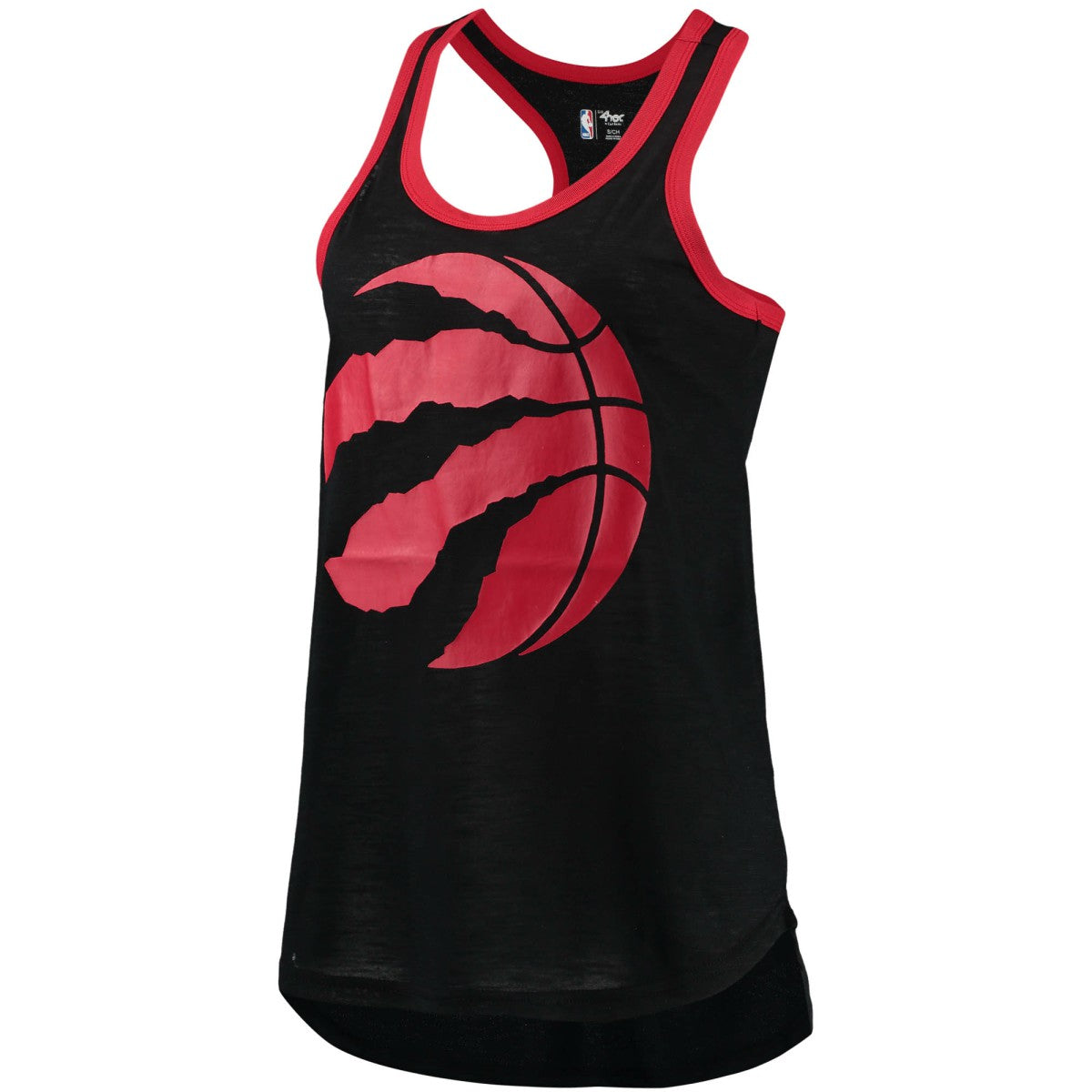 NBA - Toronto Raptors G-III Sports by Carl Banks Women's Showdown Scoop-Neck Racerback Tank Top - Black