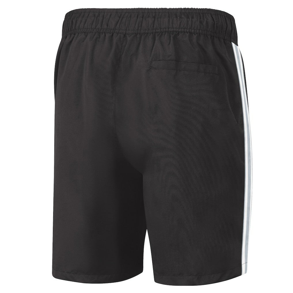 NBA - Brooklyn Nets G-III Sports by Carl Banks Sand Beach Volley Swim Shorts - Black/Gray
