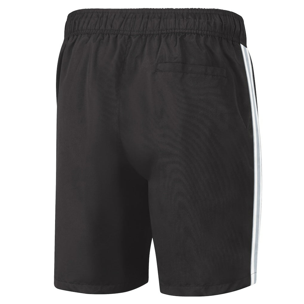 NBA - Brooklyn Nets G-III Sports by Carl Banks Sand Beach Volley Swim Shorts - Black/Gray