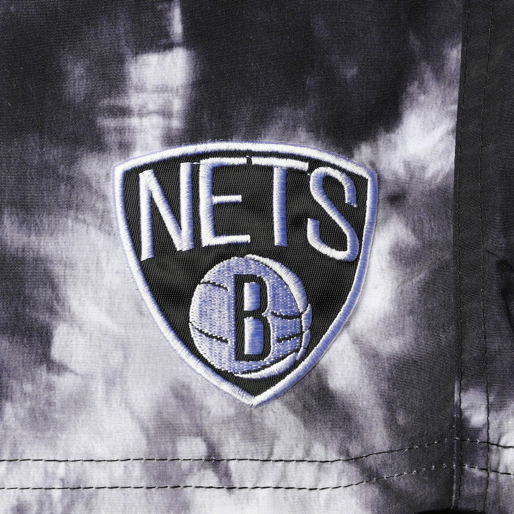 NBA - Brooklyn Nets G-III Sports by Carl Banks Splash Volley Swim Shorts - Black