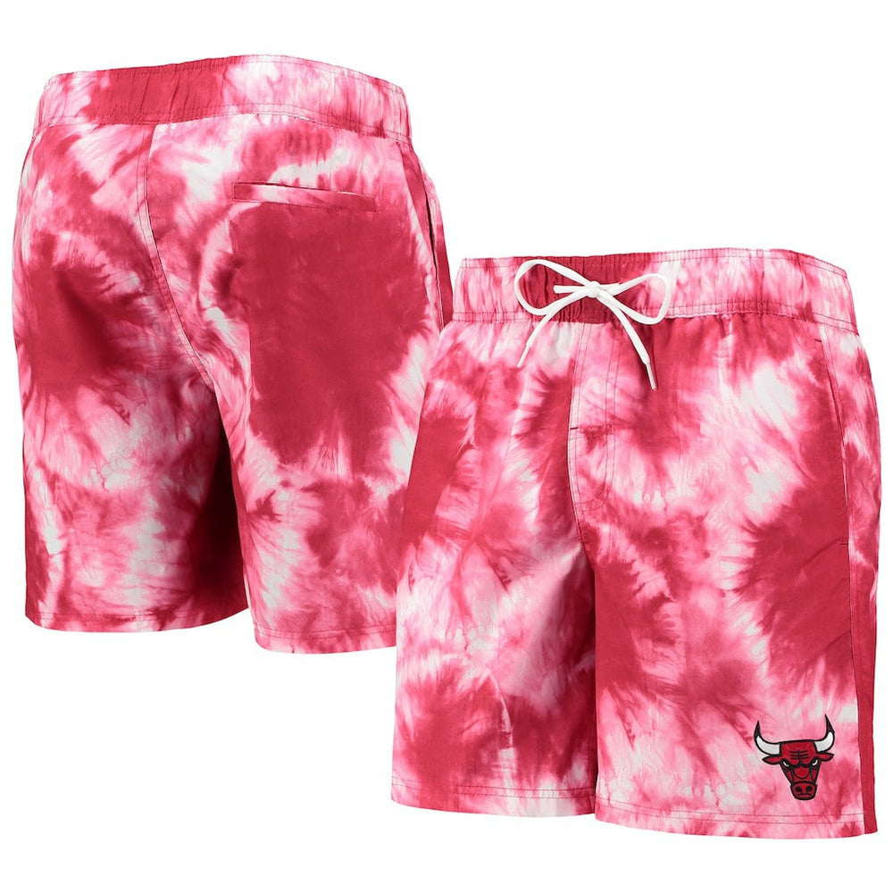 NBA - Chicago Bulls G-III Sports by Carl Banks Splash Volley Swim Shorts - Red