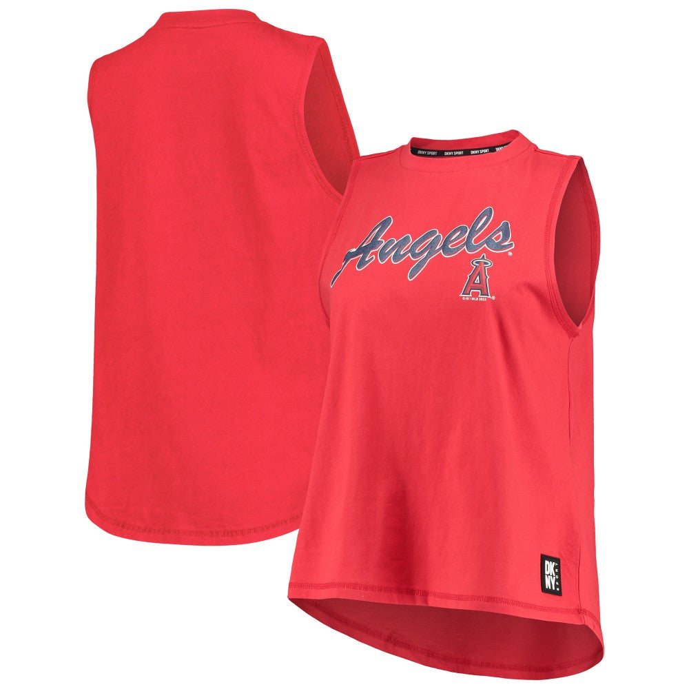 Los Angeles Angels DKNY Sport Women's Marcie Tank Top for sale