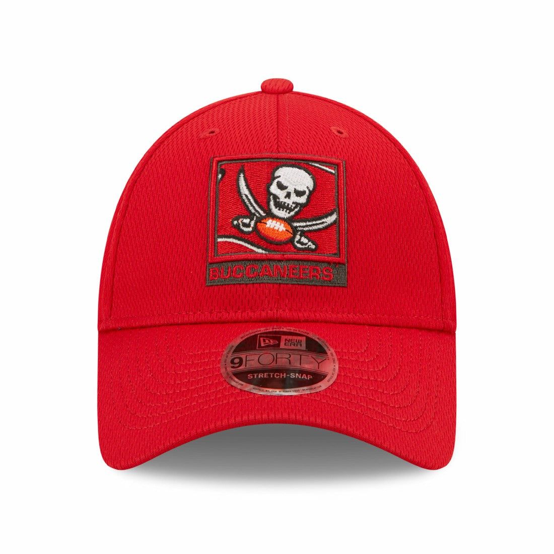 Tampa Bay Buccaneers New Era Framed AF 9FORTY Snapback Hat Red - NFL