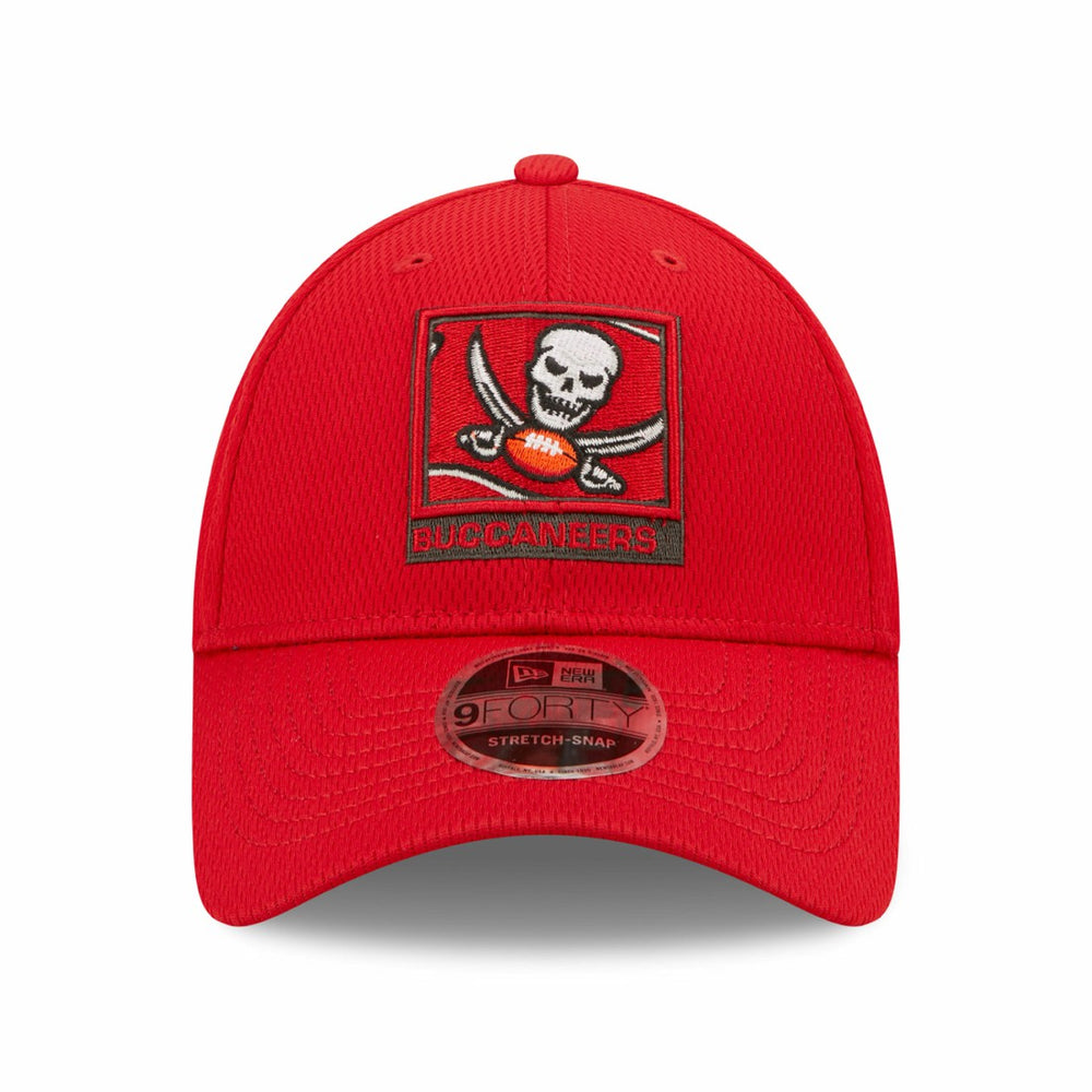 Tampa Bay Buccaneers New Era Framed AF 9FORTY Snapback Hat Red - NFL