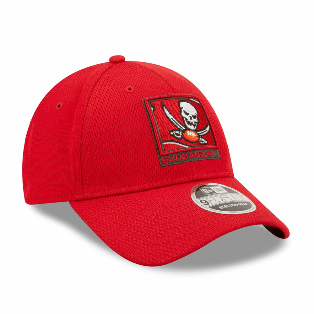 Tampa Bay Buccaneers New Era Framed AF 9FORTY Snapback Hat Red - NFL