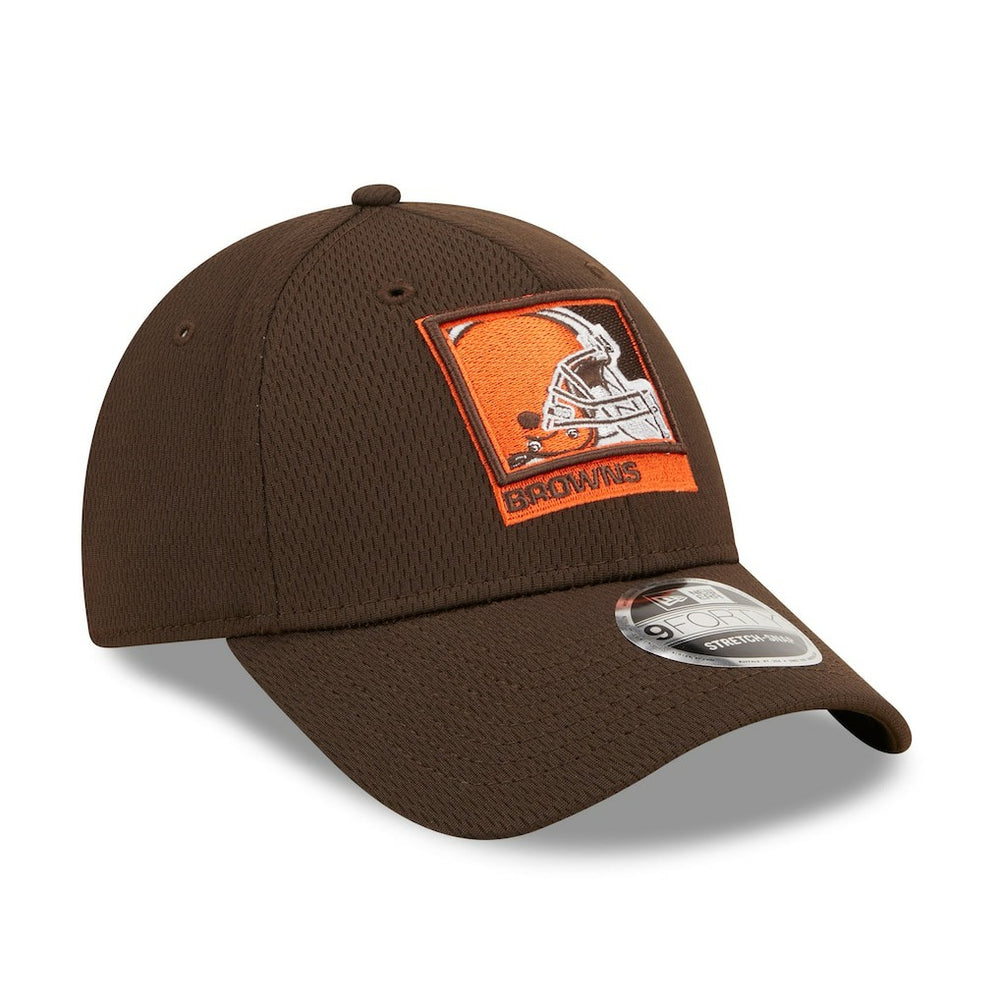 Cleveland Browns New Era Framed AF 9FORTY Snapback Hat Brown - NFL