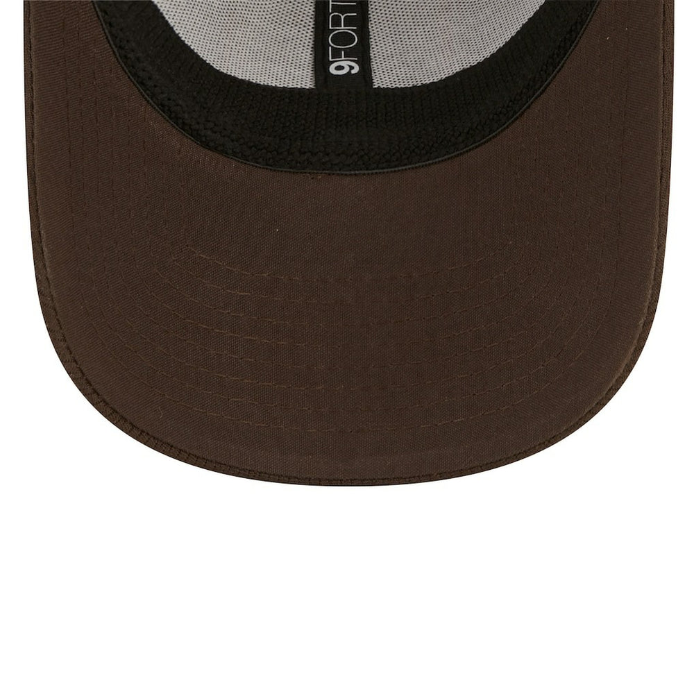 Cleveland Browns New Era Framed AF 9FORTY Snapback Hat Brown - NFL