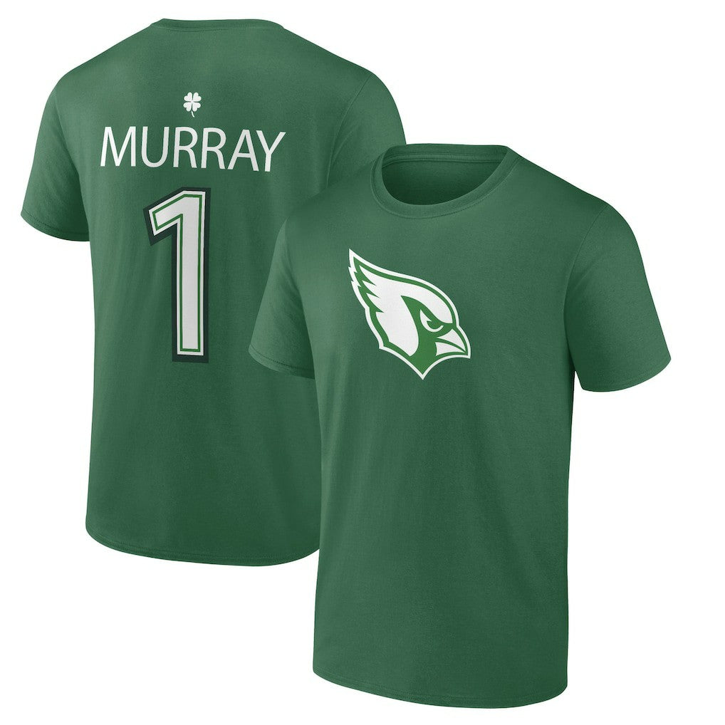 Kyler Murray Arizona Cardinals St. Patrick's Day Icon Player T-Shirt Green - Fanatics