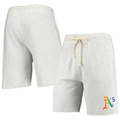 Athletics Concepts Sport Mainstream Logo Terry Tri-Blend Shorts Clearance