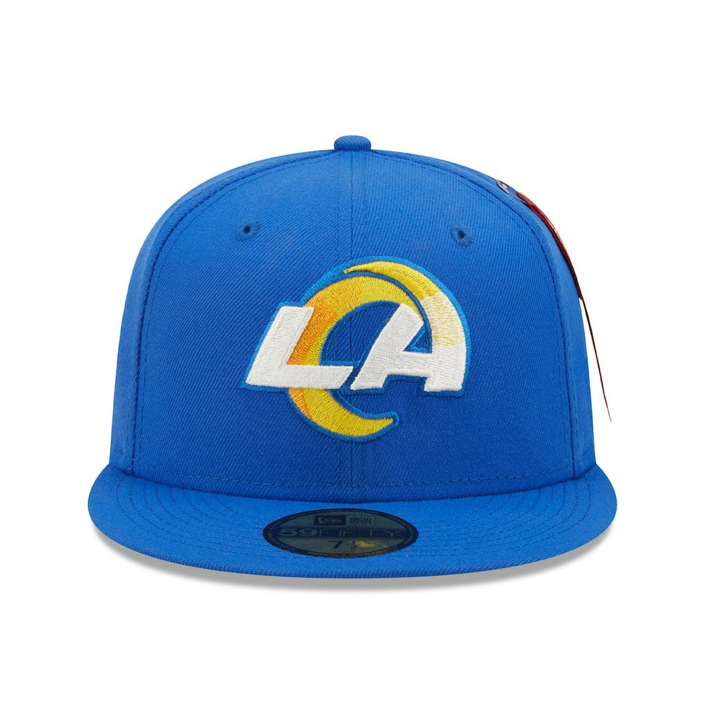 Los Angeles Rams New Era x Alpha Industries Alpha 59FIFTY Fitted Hat Royal - NFL