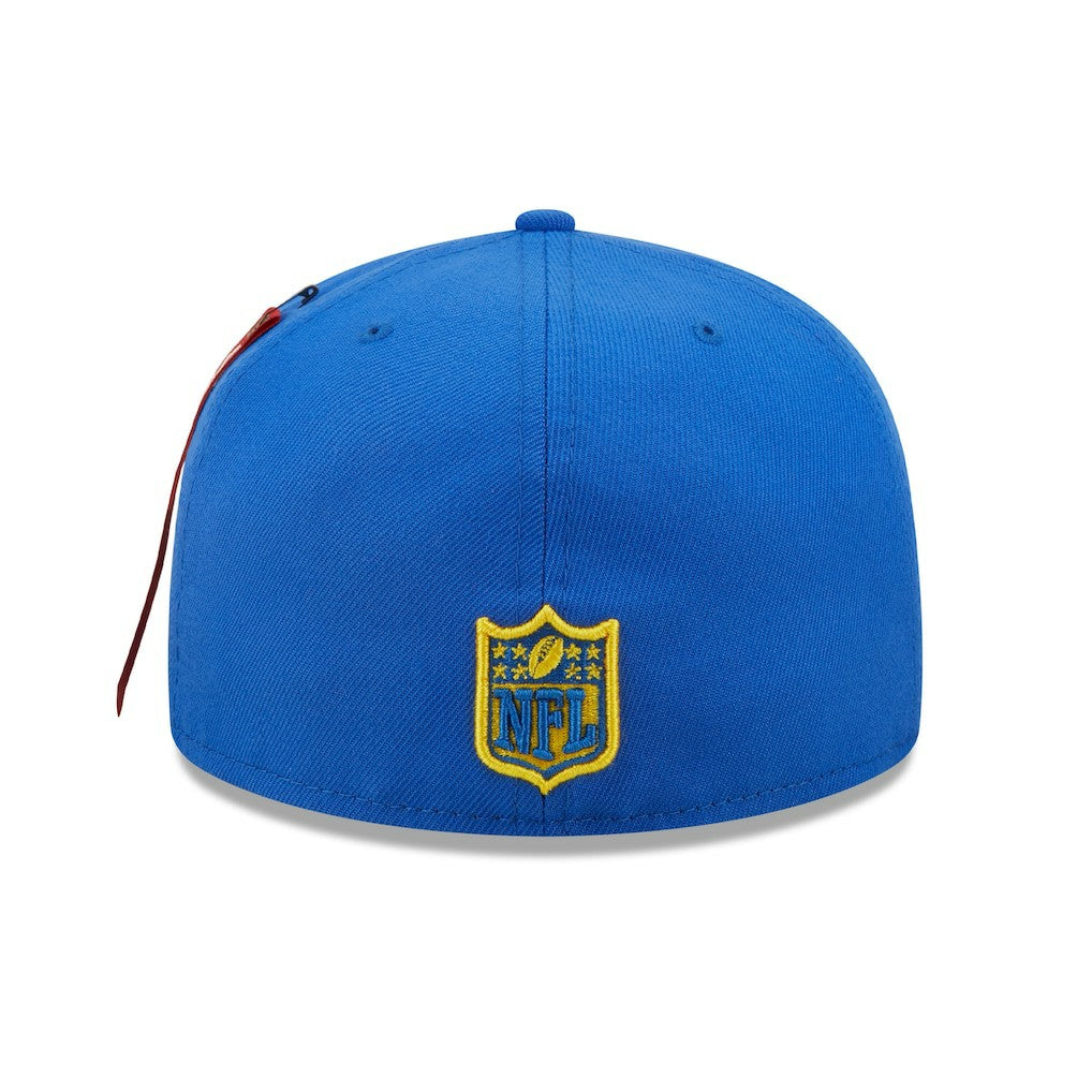 Los Angeles Rams New Era x Alpha Industries Alpha 59FIFTY Fitted Hat Royal - NFL