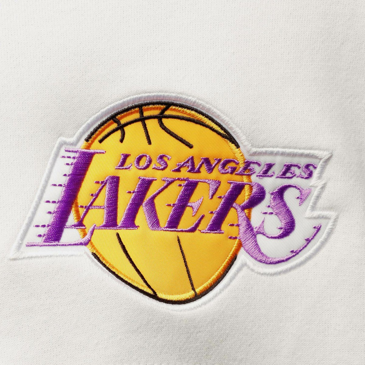 Mitchell & Ness - Los Angeles Lakers Hardwood Classics Fusion 2.0 Colorblock Pullover Hoodie - Purple