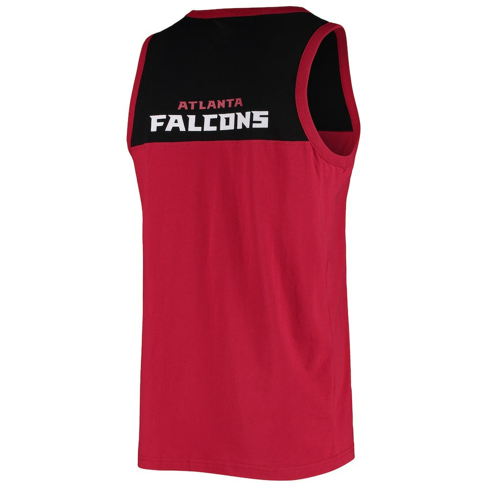Atlanta Falcons Starter Team Touchdown Fashion Tank Top Red/Black - NFL