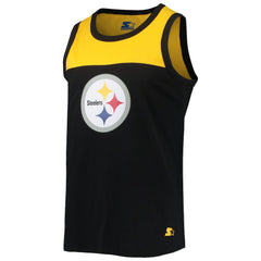 Pittsburgh Steelers Starter Team Touchdown Fashion Tank Top Black/Gold - NFL