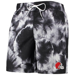 Cleveland Browns G-III Sports by Carl Banks Splash Volley Swim Shorts Black - NFL