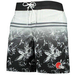 Cleveland Browns G-III Sports by Carl Banks Island Volley Swim Shorts Black - NFL