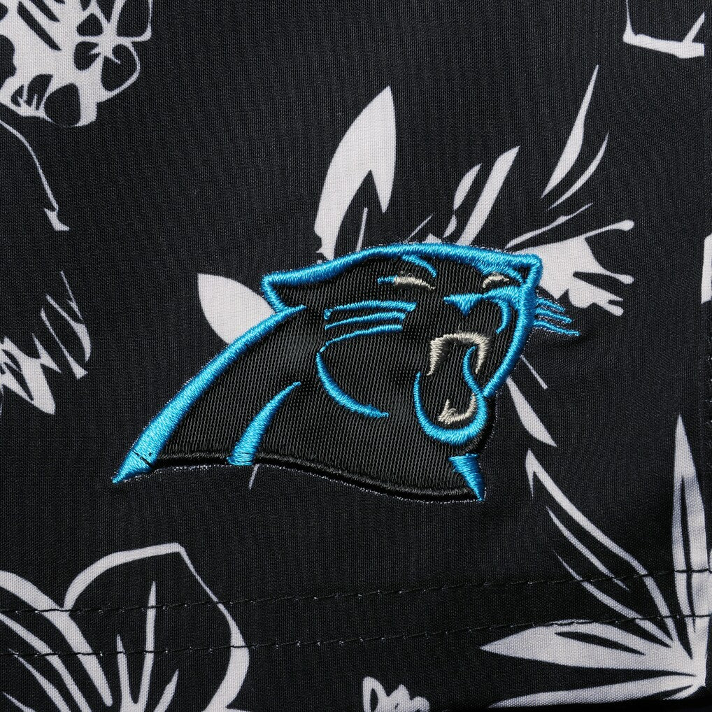 Carolina Panthers G-III Sports by Carl Banks Island Volley Swim Shorts Black - NFL