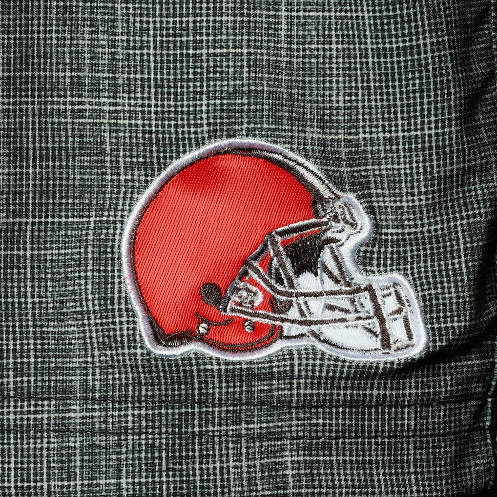 Cleveland Browns G-III Sports by Carl Banks Horizon Swim Shorts Black - NFL