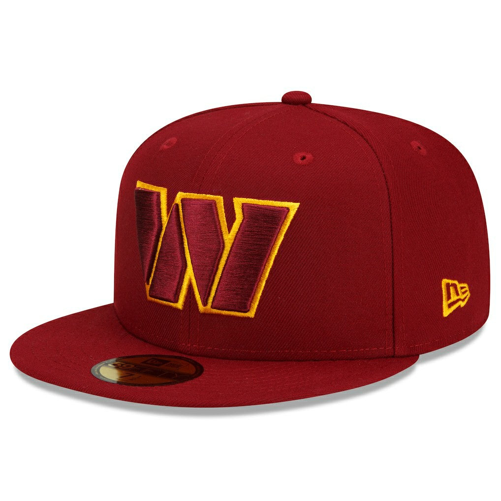 Washington Commanders New Era Team Basic 59FIFTY Fitted Hat Burgundy - NFL