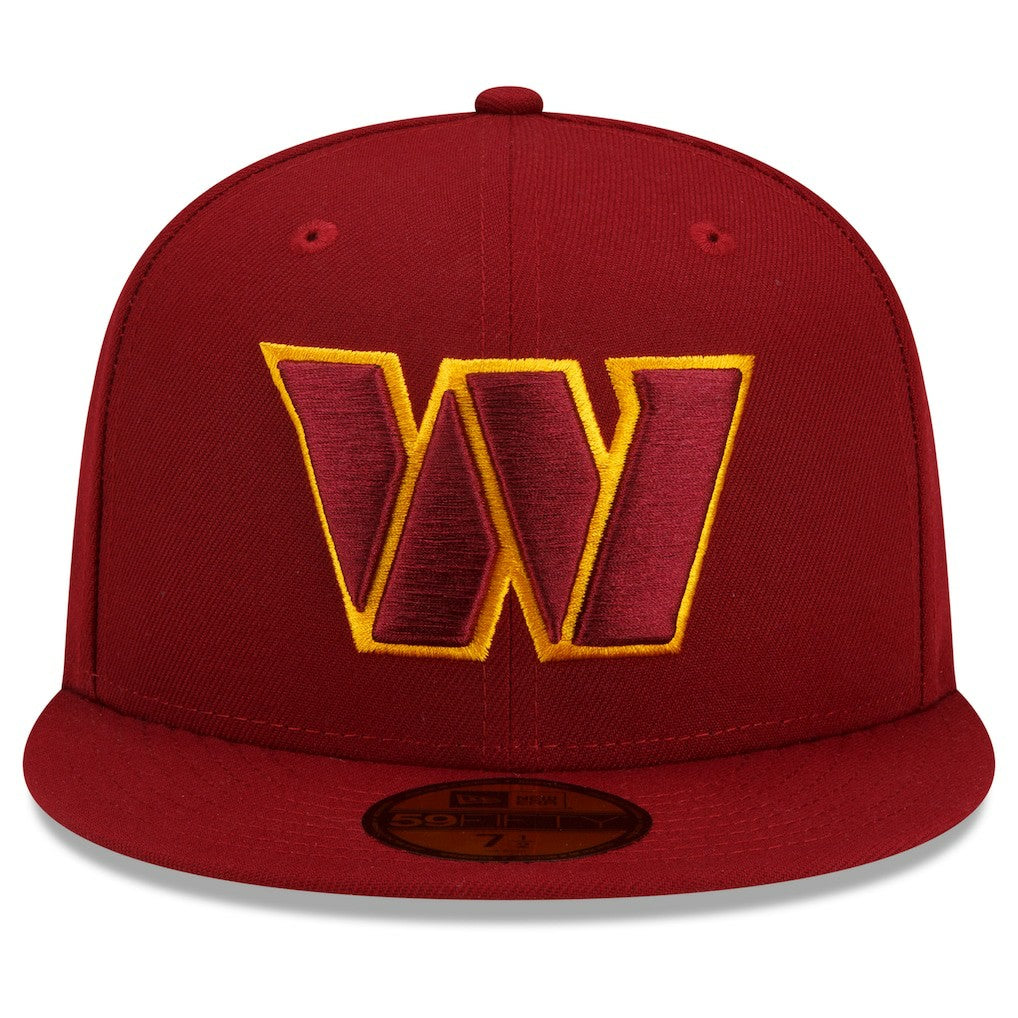 Washington Commanders New Era Team Basic 59FIFTY Fitted Hat Burgundy - NFL