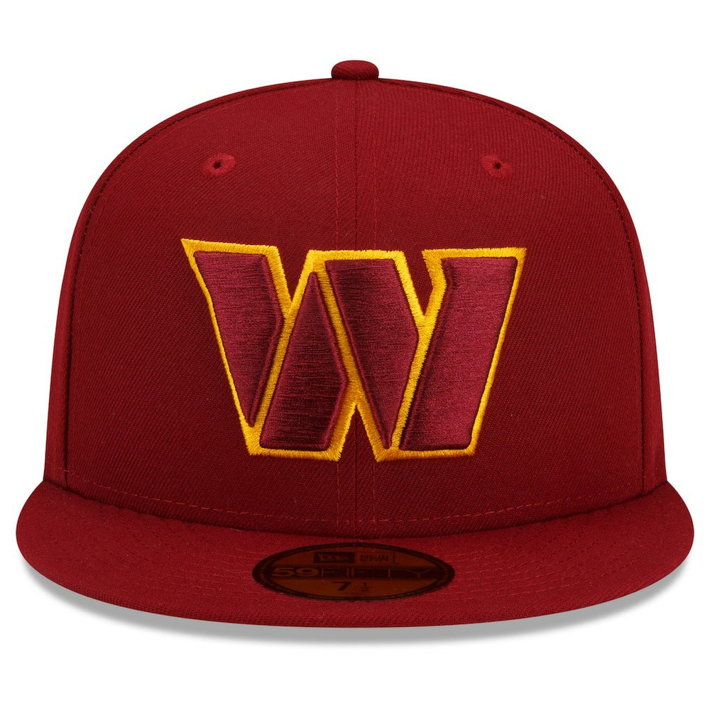 Washington Commanders New Era Team Basic 59FIFTY Fitted Hat Burgundy - NFL