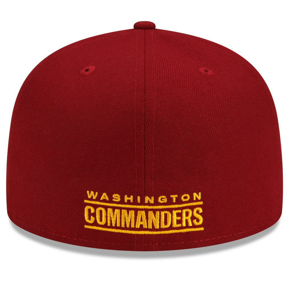 Washington Commanders New Era Team Basic 59FIFTY Fitted Hat Burgundy - NFL