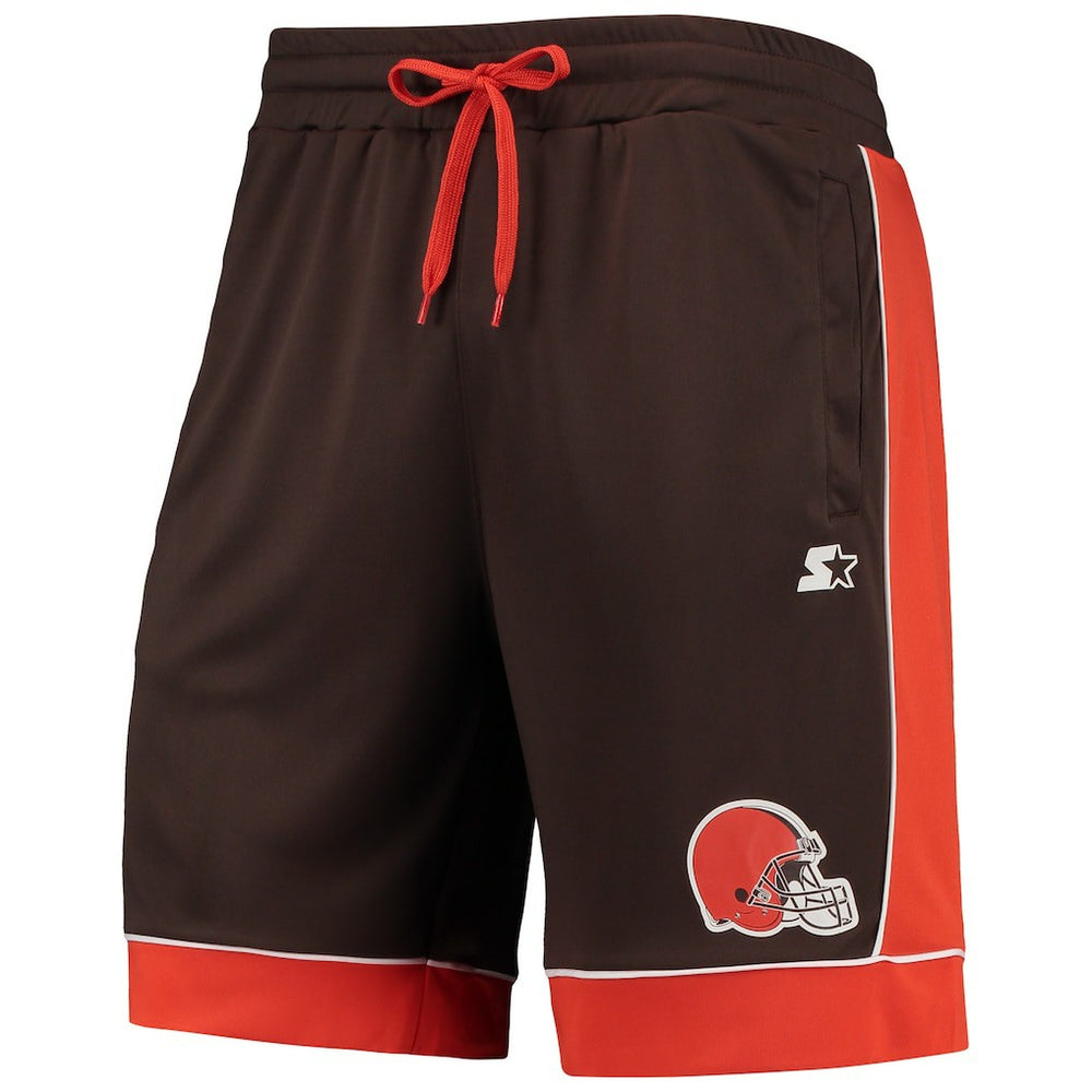 Cleveland Browns Starter Fan Favorite Fashion Shorts Brown/Orange - NFL