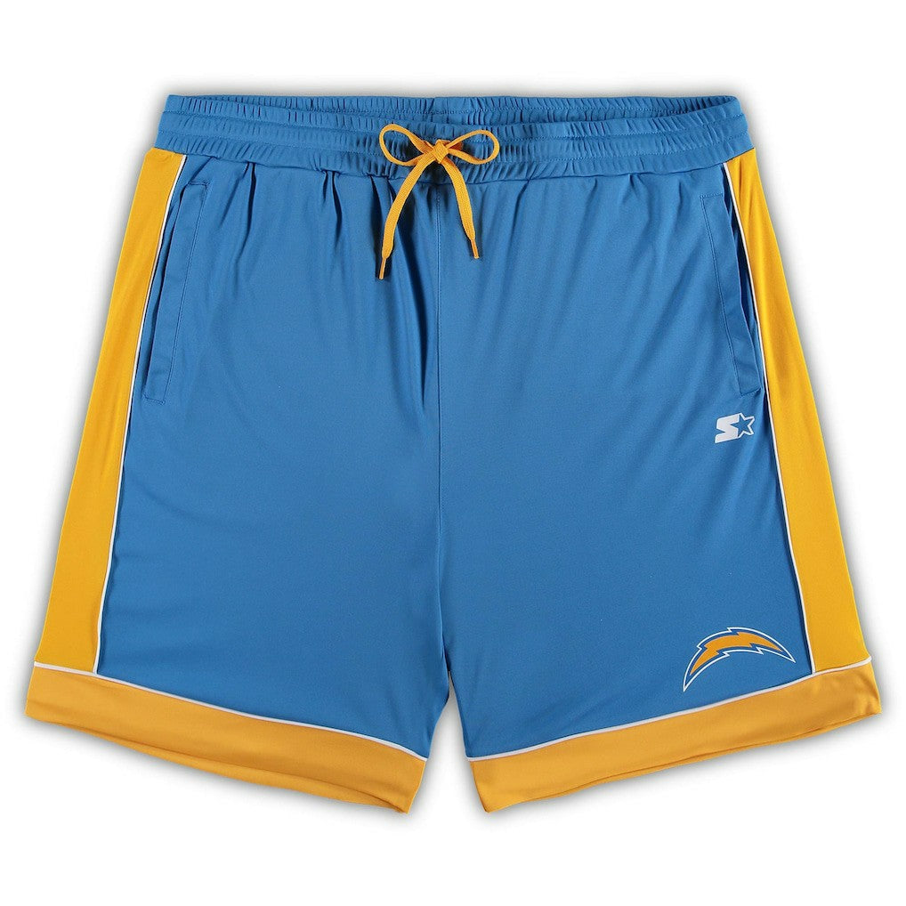 Los Angeles Chargers Starter Fan Favorite Fashion Shorts Powder Blue/Gold - NFL
