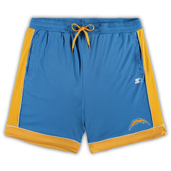 Los Angeles Chargers Starter Fan Favorite Fashion Shorts Powder Blue/Gold - NFL