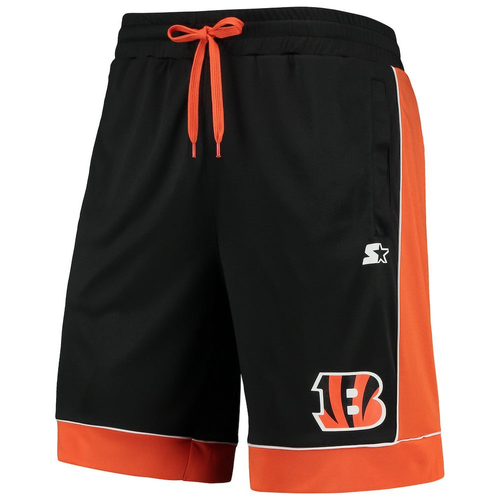 Cincinnati Bengals Starter Fan Favorite Fashion Shorts Black/Orange - NFL