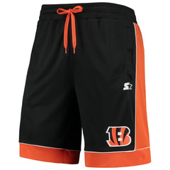 Cincinnati Bengals Starter Fan Favorite Fashion Shorts Black/Orange - NFL