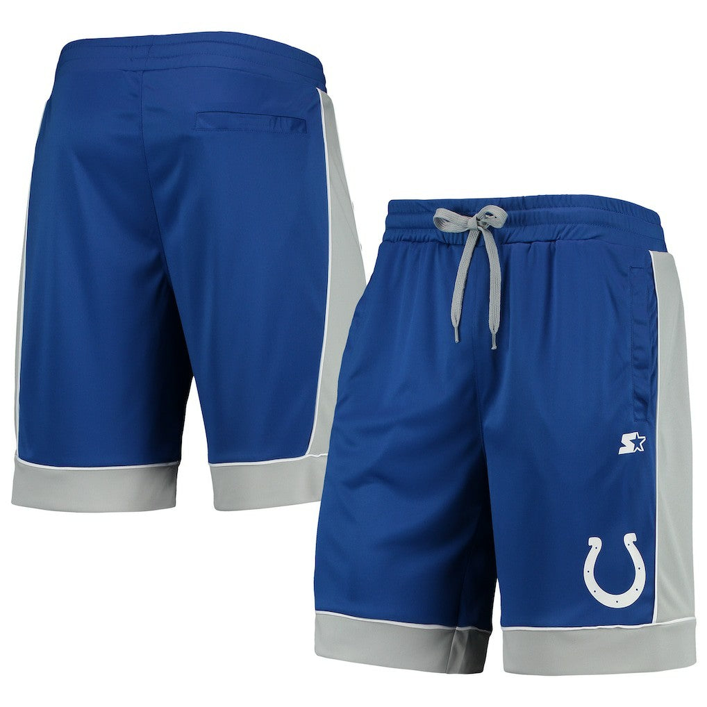 Indianapolis Colts Starter Fan Favorite Fashion Shorts Royal/Gray - NFL