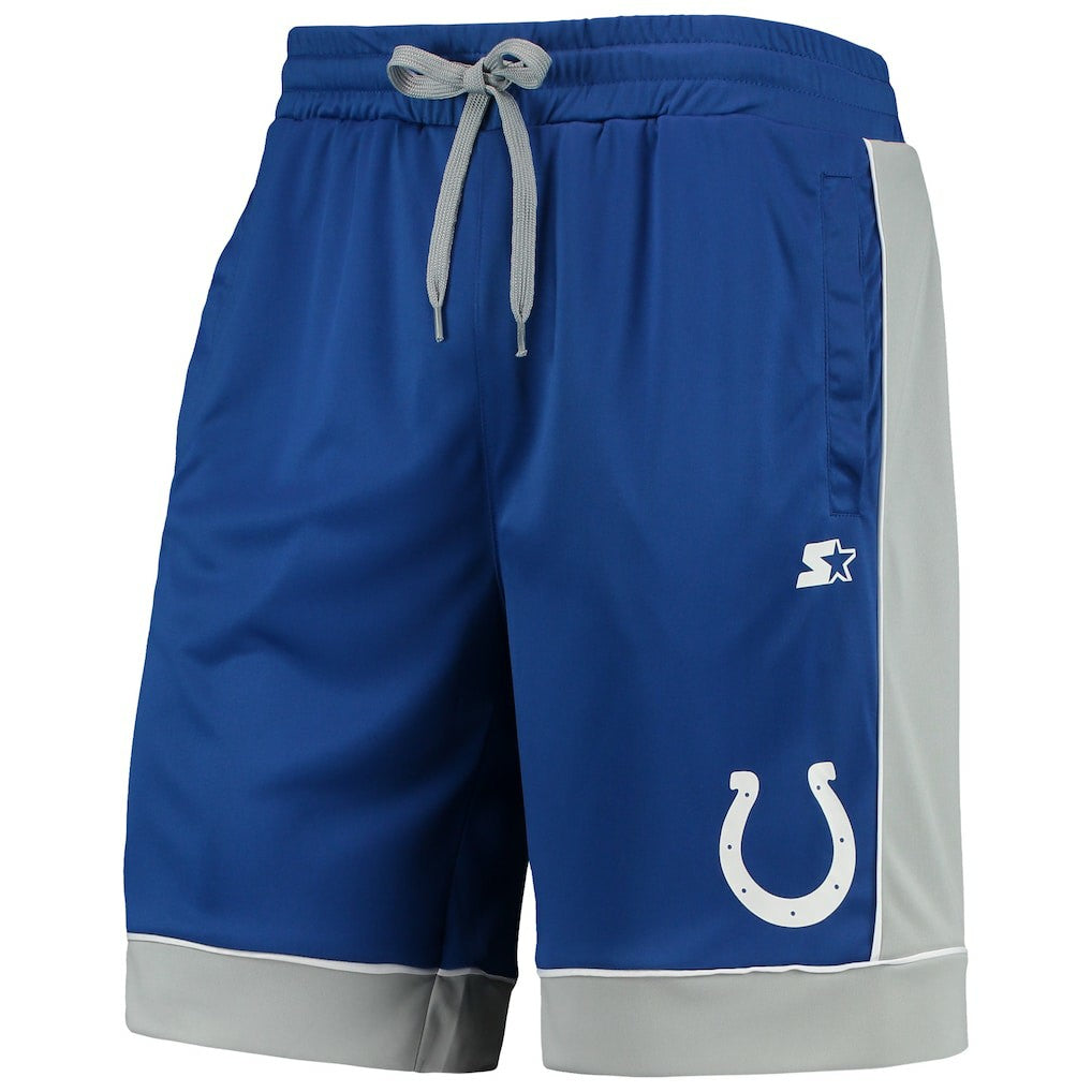 Indianapolis Colts Starter Fan Favorite Fashion Shorts Royal/Gray - NFL
