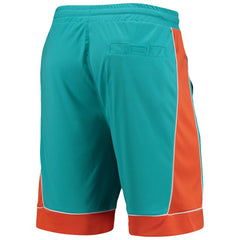 Miami Dolphins Starter Fan Favorite Fashion Shorts Aqua/Orange - NFL
