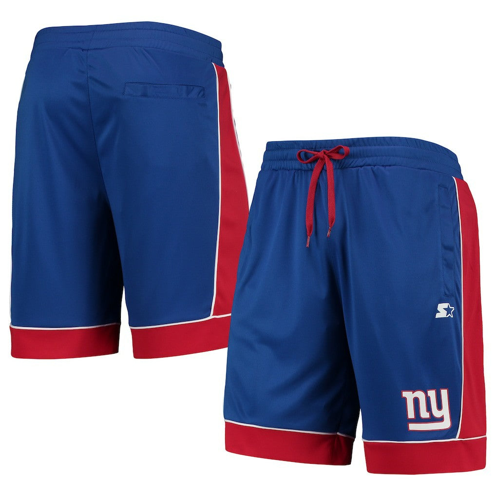 New York Giants Starter Fan Favorite Fashion Shorts Royal/Red - NFL