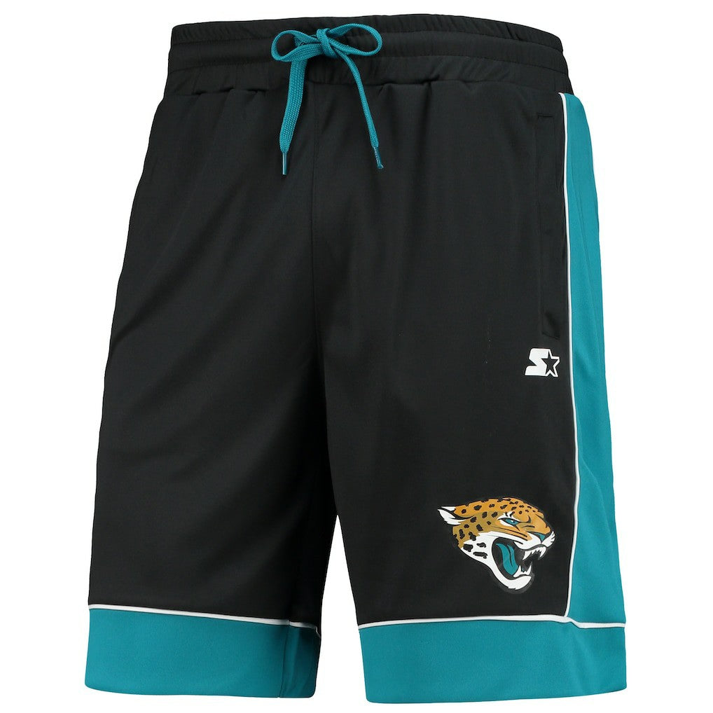 Jacksonville Jaguars Starter Fan Favorite Fashion Shorts Black/Teal - NFL