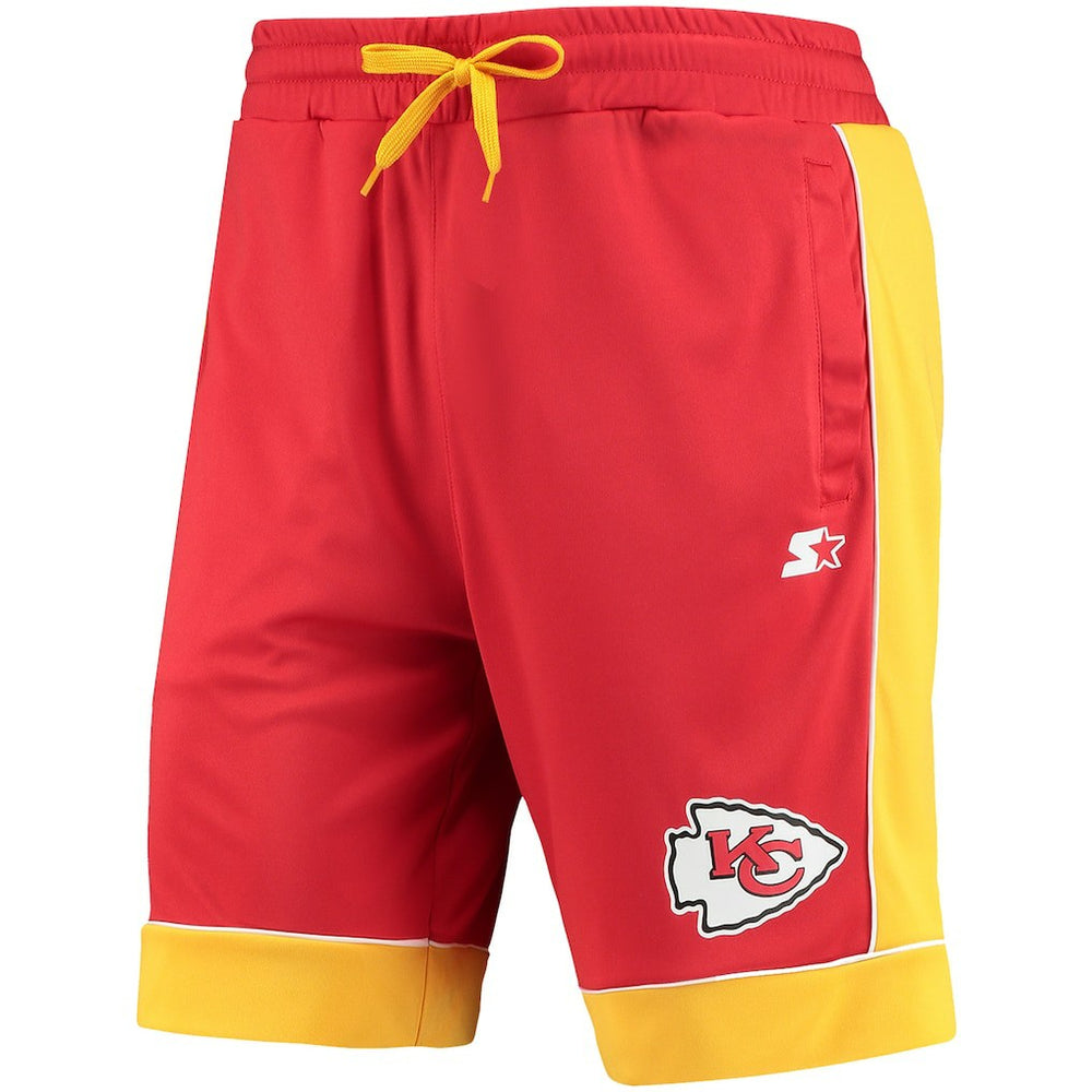 Kansas City Chiefs Starter Fan Favorite Fashion Shorts Red/Gold - NFL