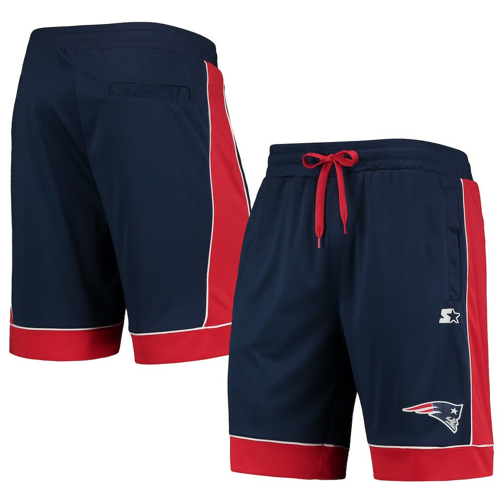 New England Patriots Starter Fan Favorite Fashion Shorts Navy/Red - NFL