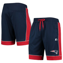 New England Patriots Starter Fan Favorite Fashion Shorts Navy/Red - NFL