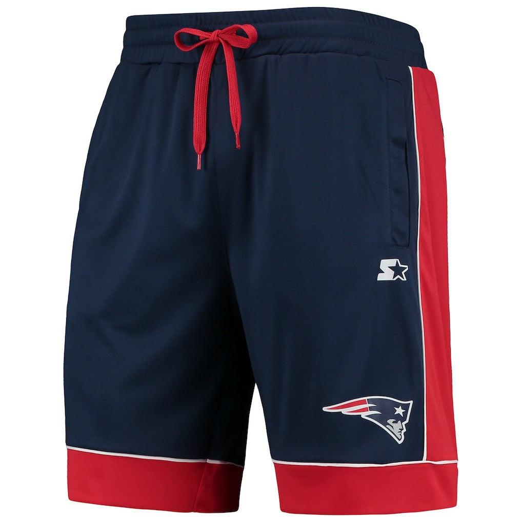 New England Patriots Starter Fan Favorite Fashion Shorts Navy/Red - NFL