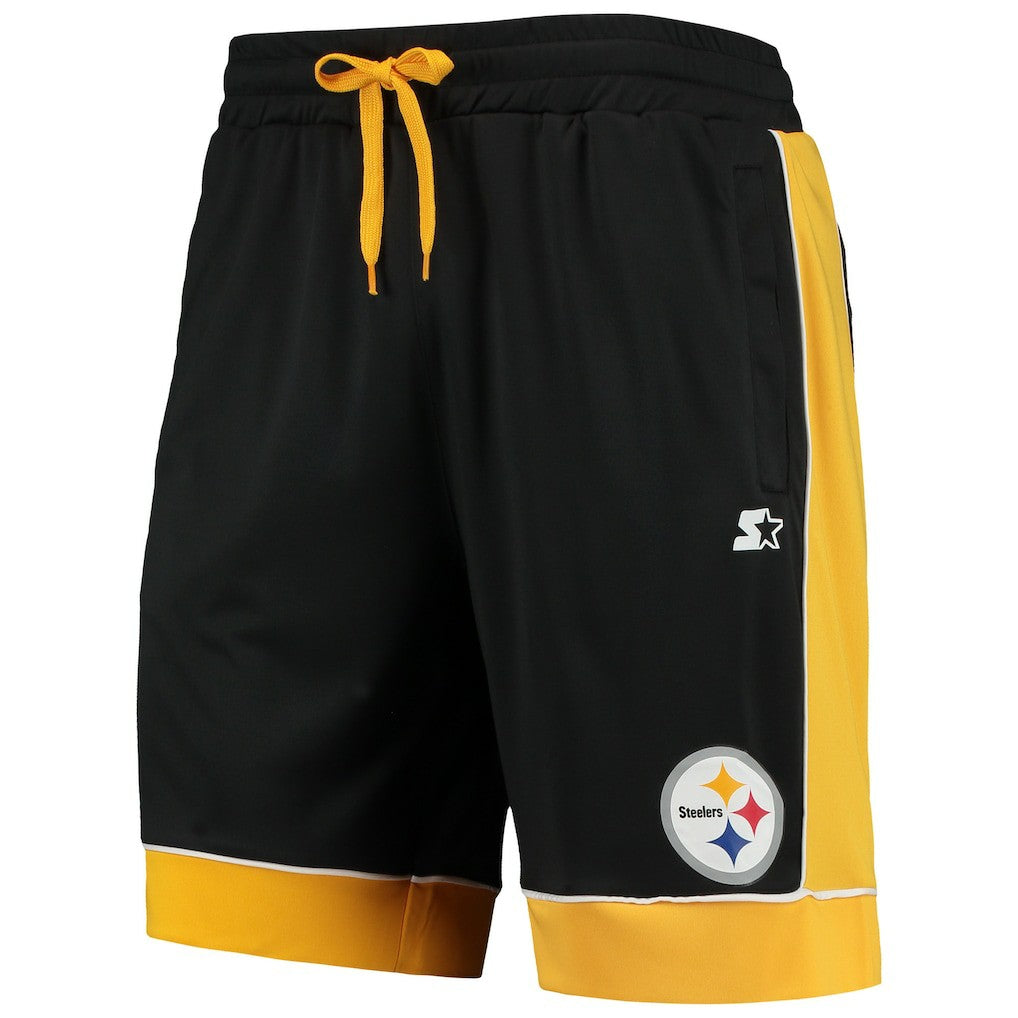Pittsburgh Steelers Starter Fan Favorite Fashion Shorts Black/Gold - NFL