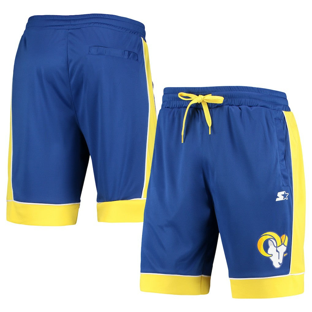 Los Angeles Rams Starter Fan Favorite Fashion Shorts Royal/Gold - NFL