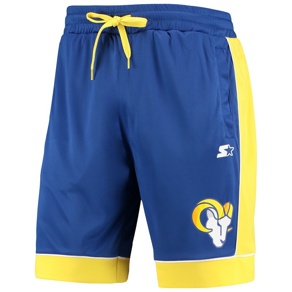 Los Angeles Rams Starter Fan Favorite Fashion Shorts Royal/Gold - NFL