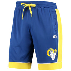 Los Angeles Rams Starter Fan Favorite Fashion Shorts Royal/Gold - NFL