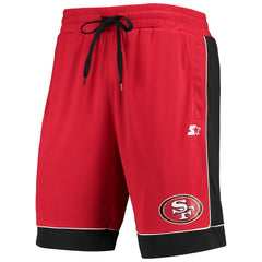 San Francisco 49ers Starter Fan Favorite Fashion Shorts Scarlet/Black - NFL
