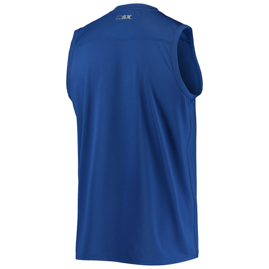 Indianapolis Colts MSX by Michael Strahan Rebound Tank Top Royal - NFL