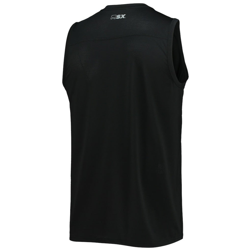 New Orleans Saints MSX by Michael Strahan Rebound Tank Top Black - NFL