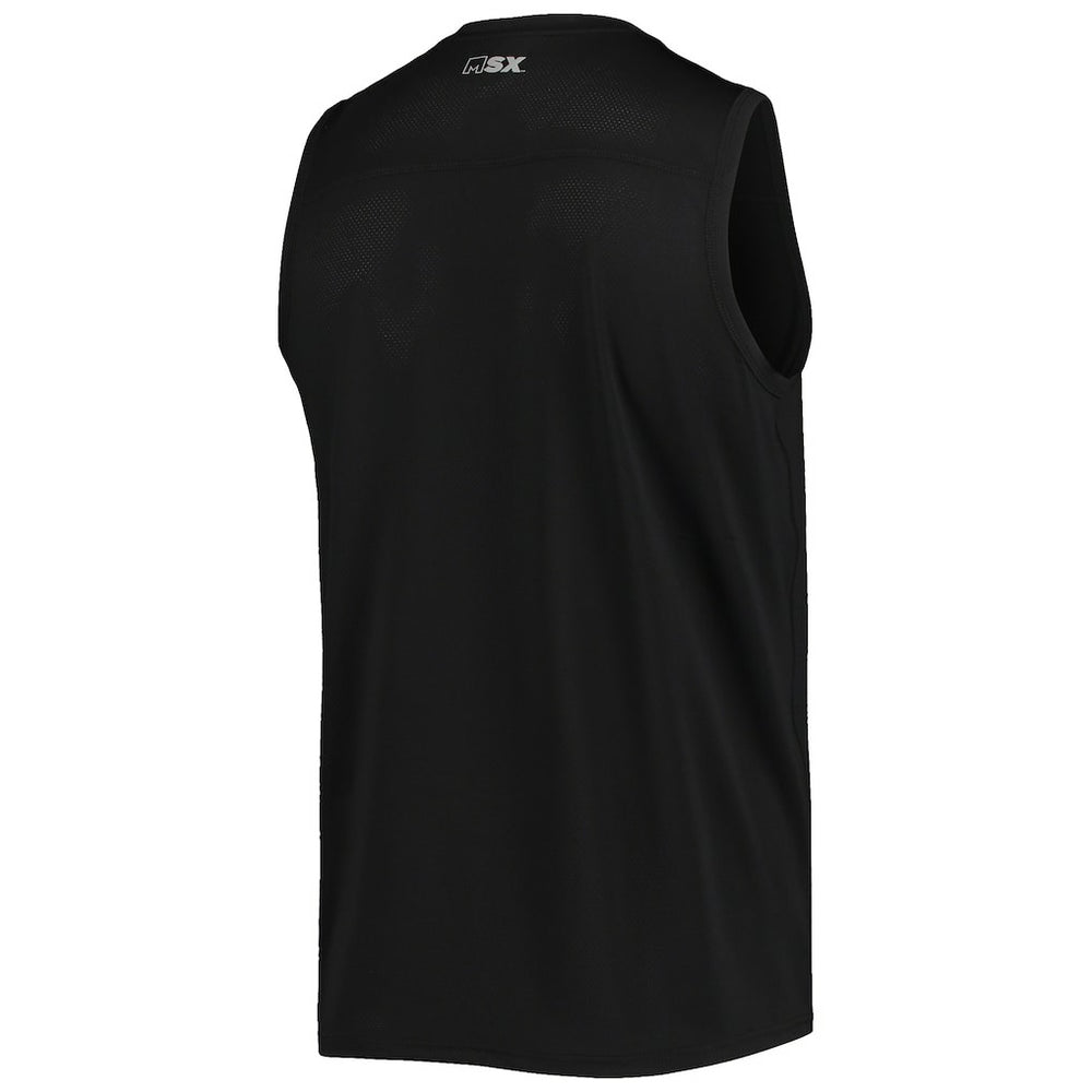 Las Vegas Raiders MSX by Michael Strahan Rebound Tank Top Black - NFL